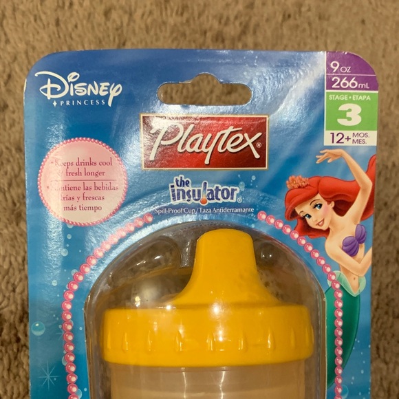 Vintage Playtex 9 oz Disney Insulator Cup - The Little Mermaid New in Package - Picture 5 of 6